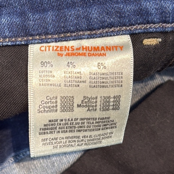 Citizen of Humanity Dani cropped straight leg jean - Picture 7 of 10